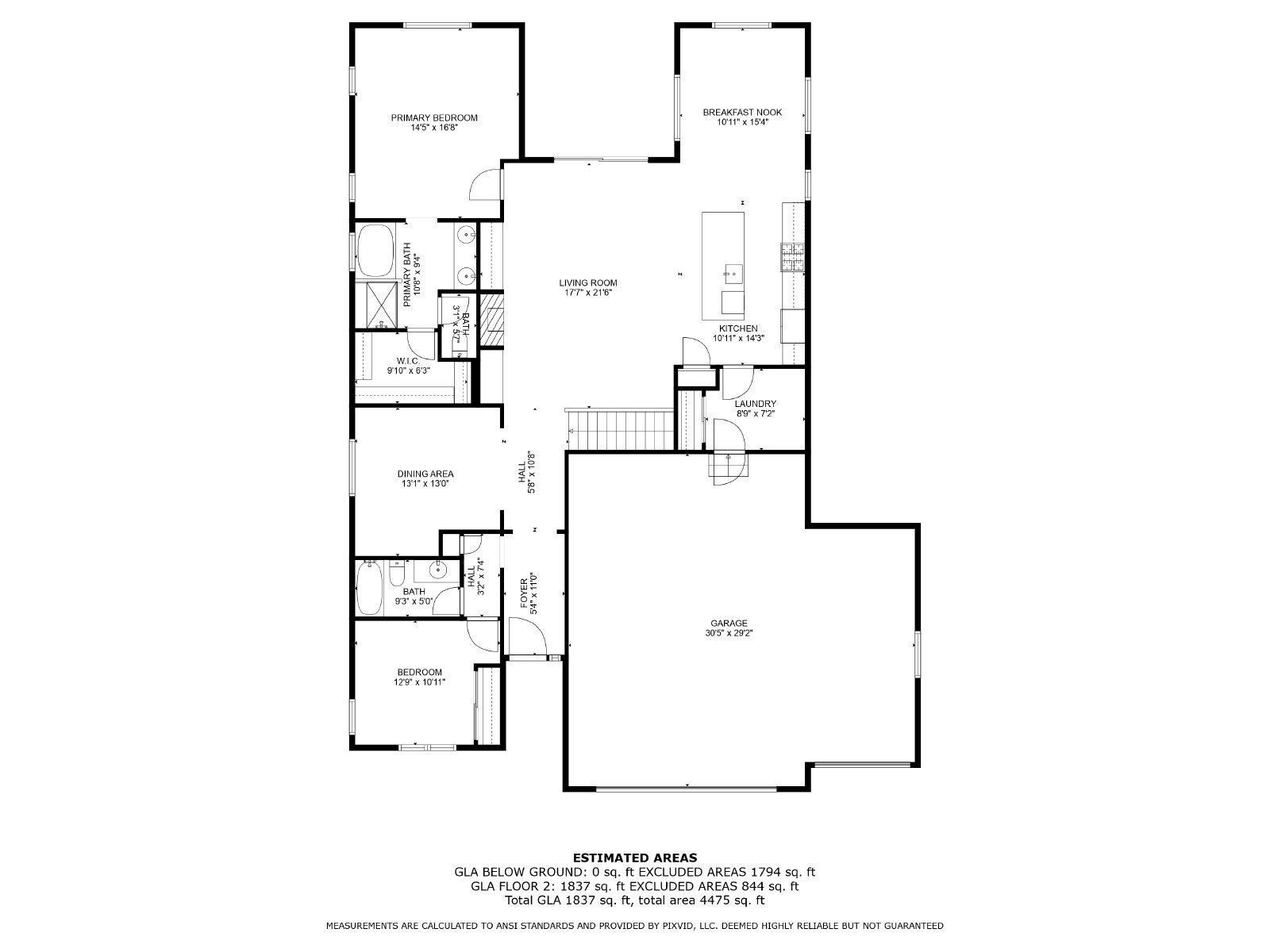Stylish Cordera Ranch with Finished Basement, Gourmet Kitchen, and Ideal D20 Location property image