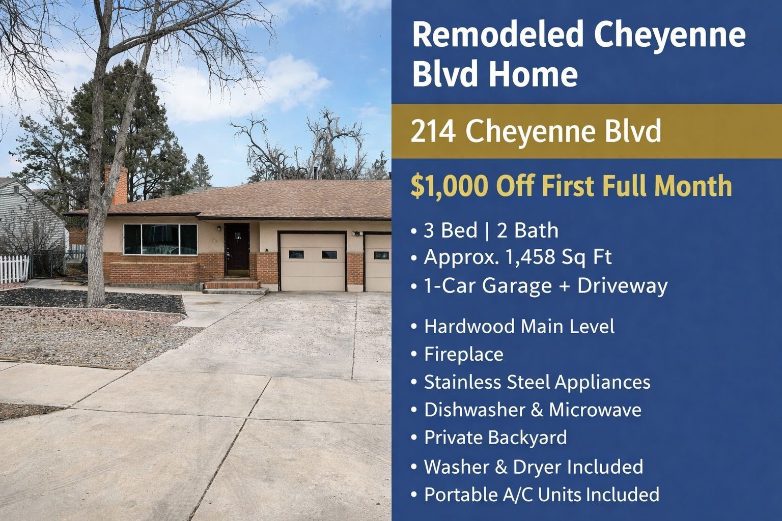 Fully Remodeled Cheyenne Blvd Home with Private Yard property image