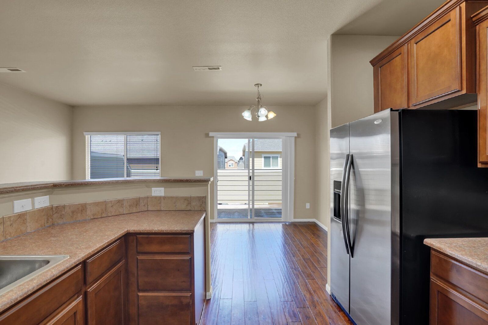 Contemporary Three-Level Townhome with Mountain Views Near Powers Corridor property image