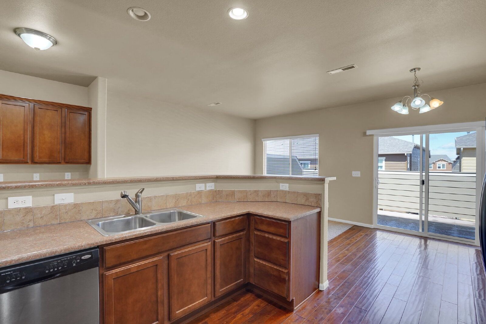 Contemporary Three-Level Townhome with Mountain Views Near Powers Corridor property image