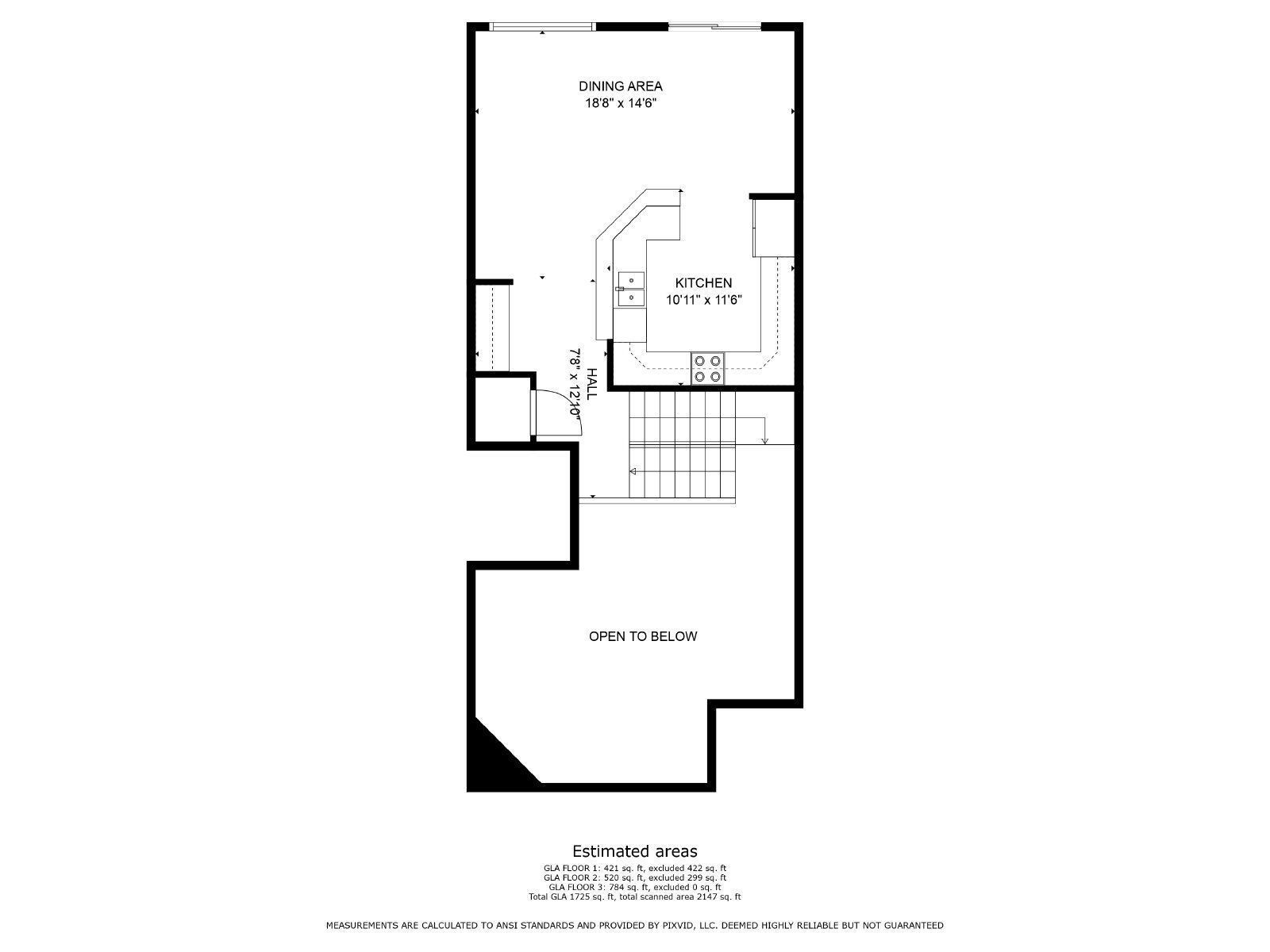 Contemporary Three-Level Townhome with Mountain Views Near Powers Corridor property image