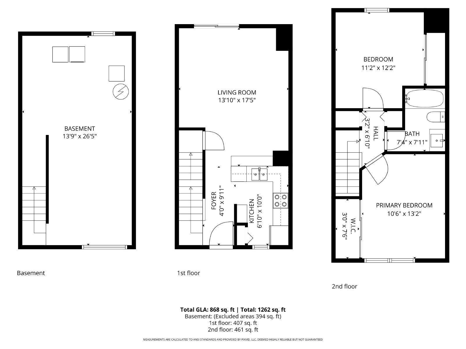 Comfortable 2-Bedroom Townhome with Private Courtyard and Updated Flooring property image