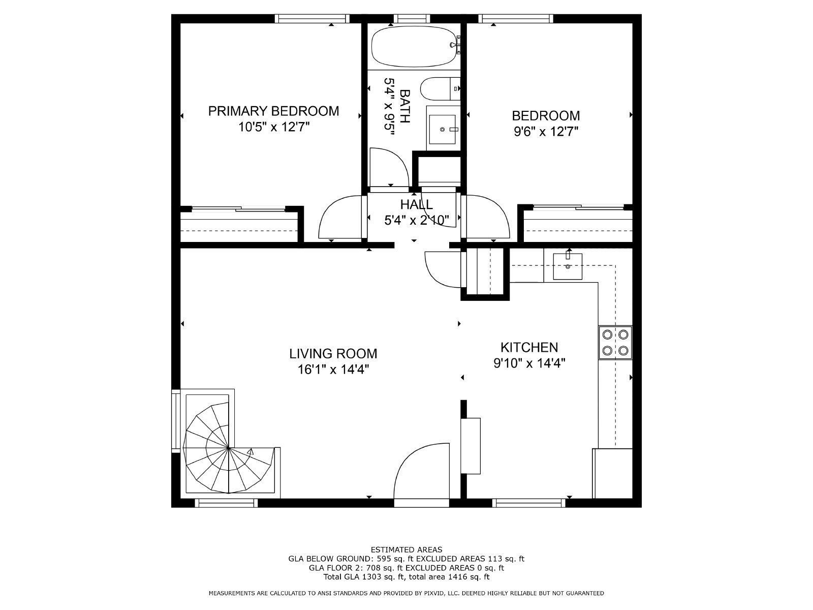 Spacious 3-Bedroom Duplex in the Ivywild Neighborhood – Steps from Ivywild School and Local Hotspots property image