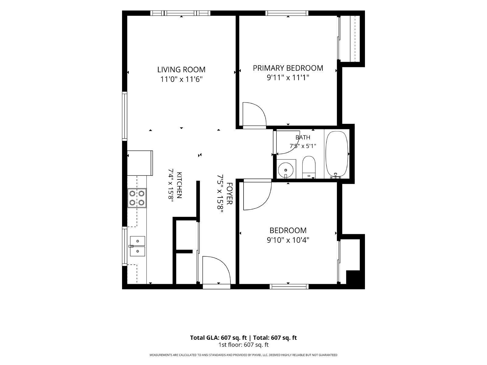 Affordable 2-Bedroom Upper-Level Apartment in Cimarron Hills — Trash Included property image