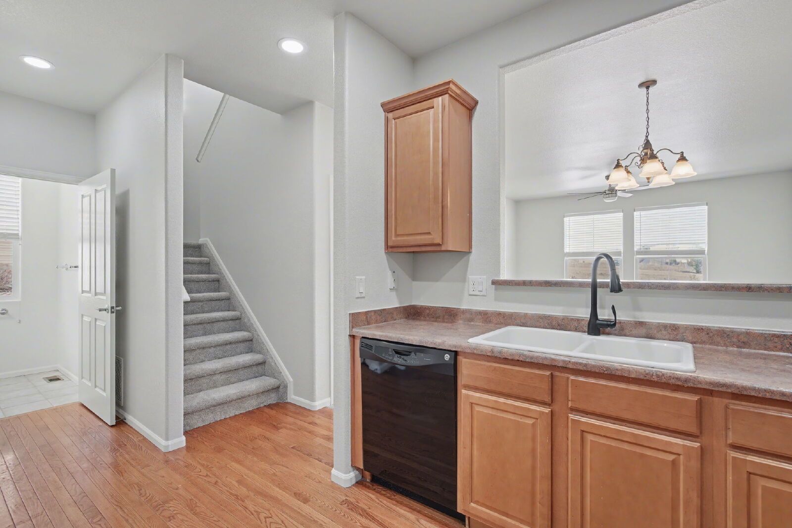Beautifully Updated 3-Bedroom End-Unit Townhome Facing Open Space with Attached 2-Car Garage in Gated Sand Creek Villas property image