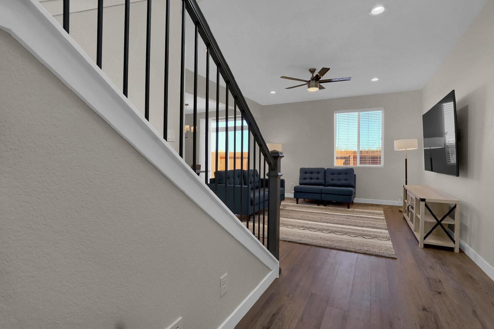 Spacious 3-Bedroom Townhome with Quartz Kitchen and Attached 2-Car Garage Near Peterson Space Force Base property image