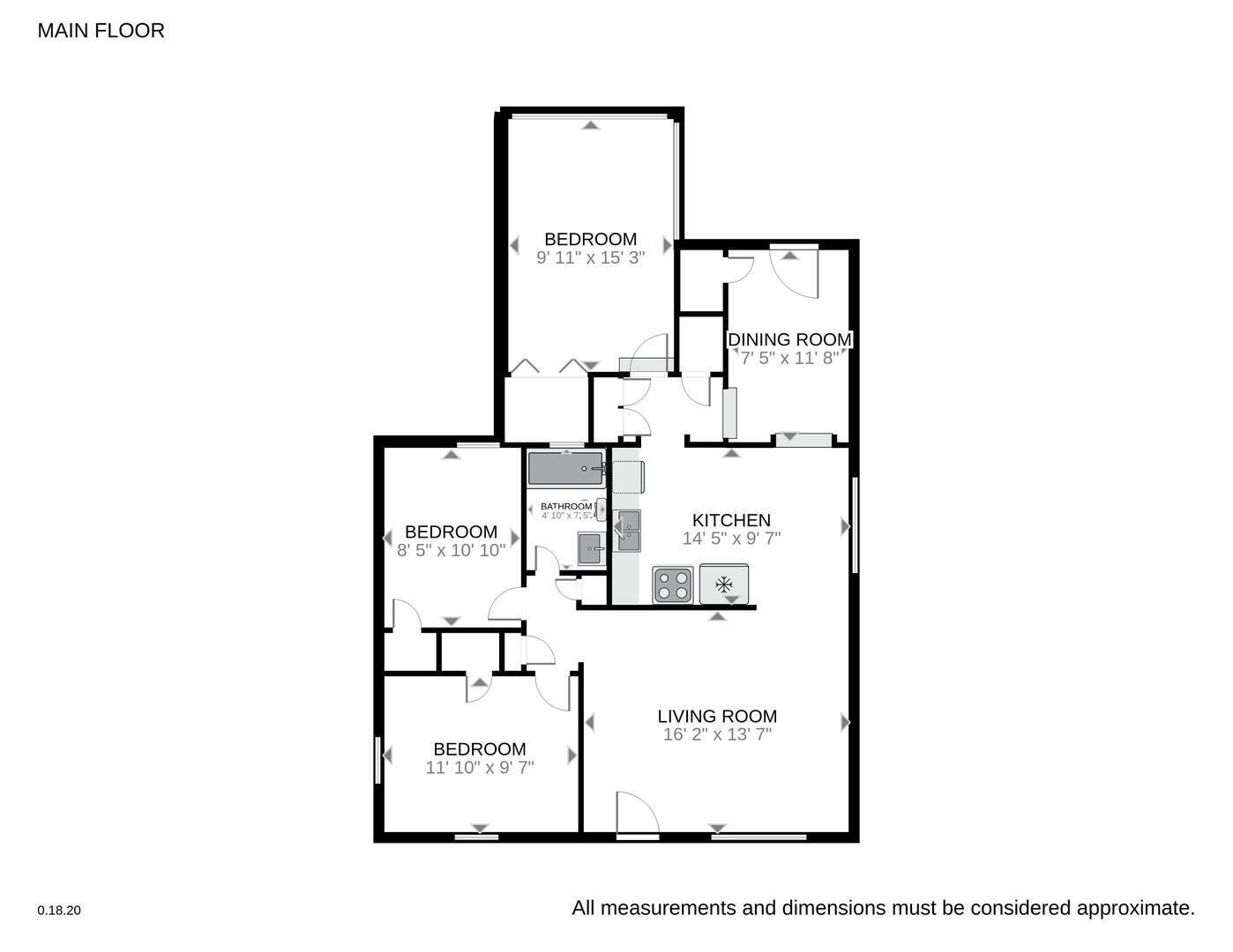 Well-Maintained 2-Bedroom Home Near Downtown Colorado Springs with Detached Garage property image