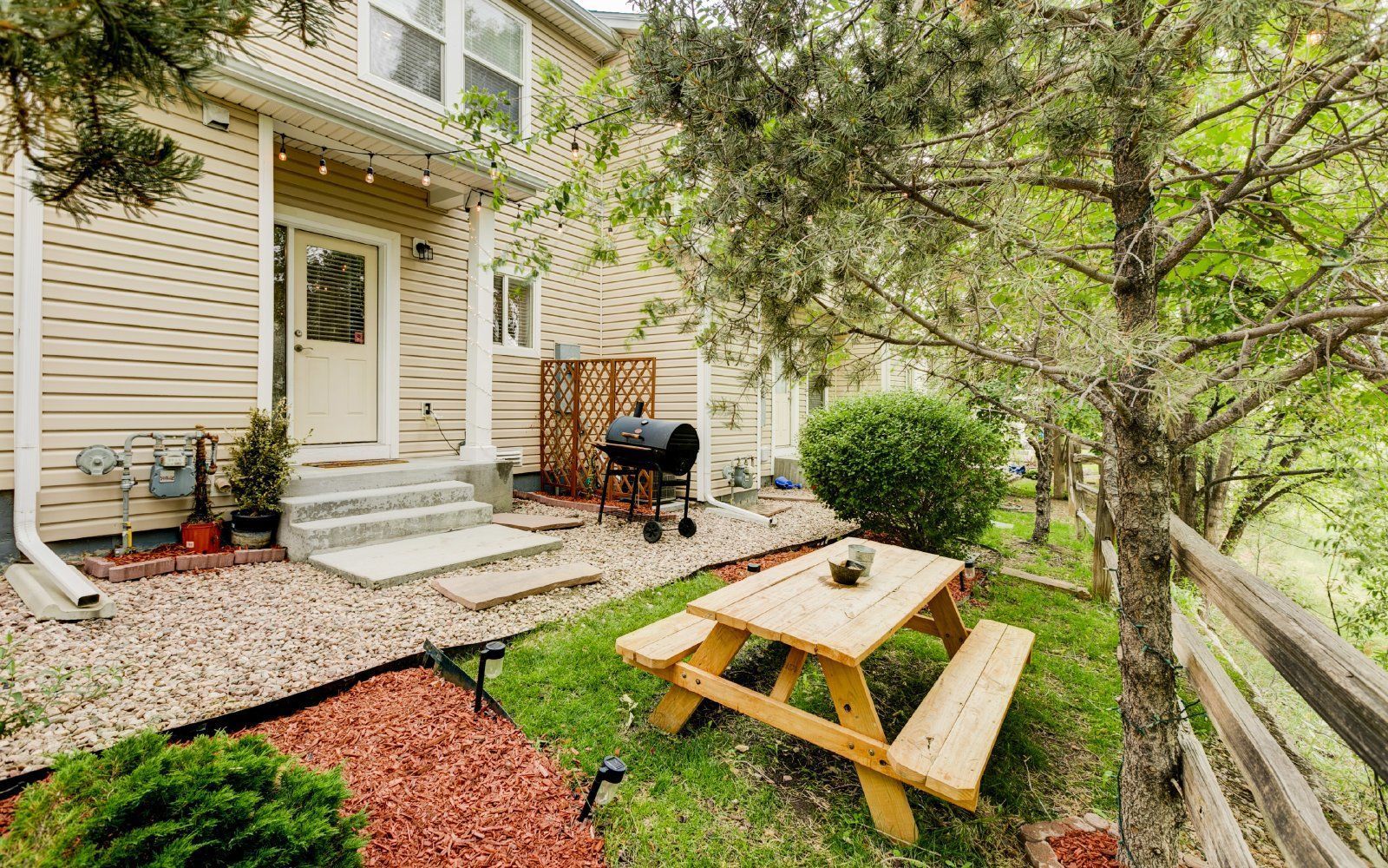 Updated 2-Bedroom Townhome with Central A/C and Private Patio Near Fort Carson property image