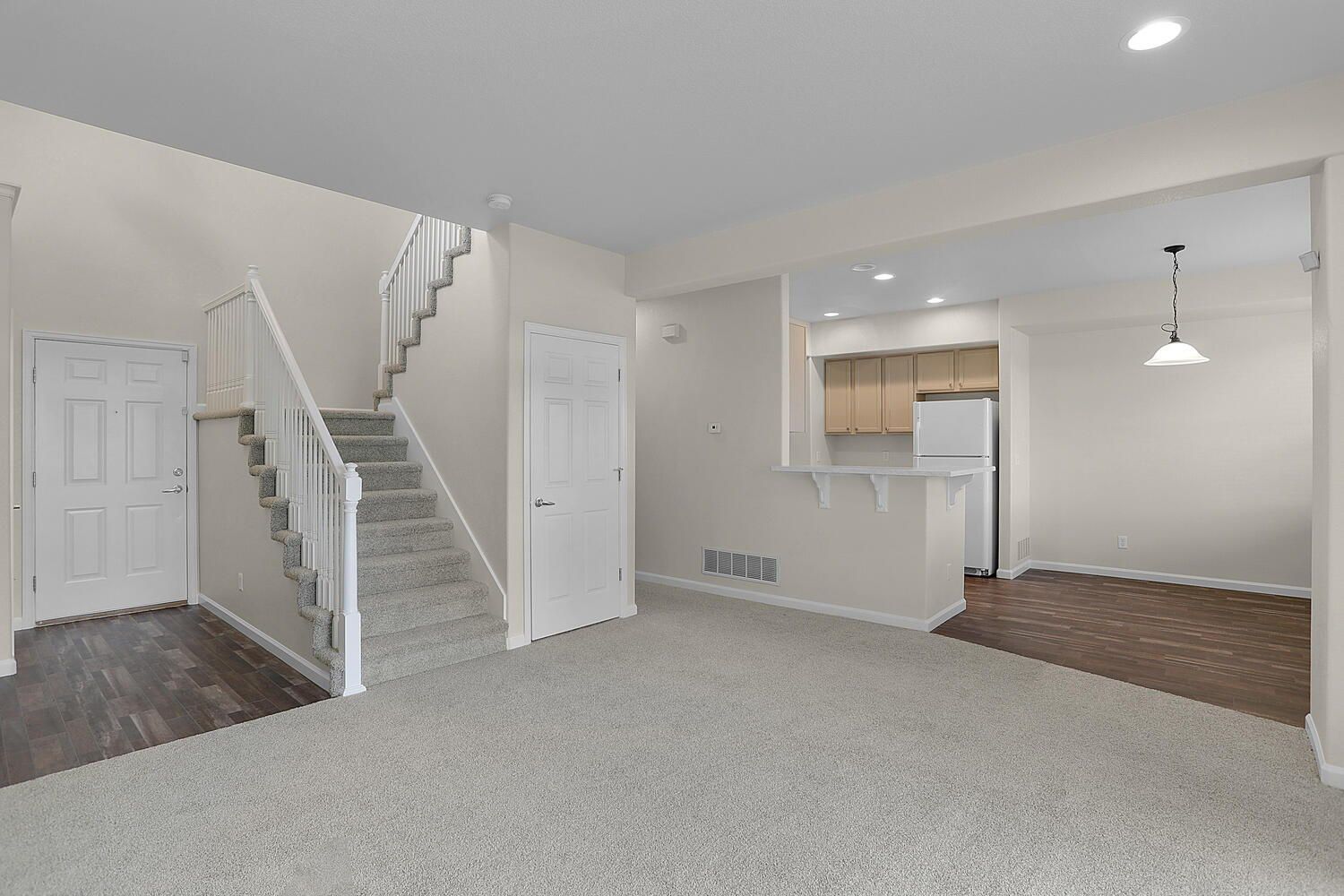 Updated 3-Bedroom Townhome with 5-Piece Primary Bath, Central A/C, and 2-Car Garage Near Fort Carson property image