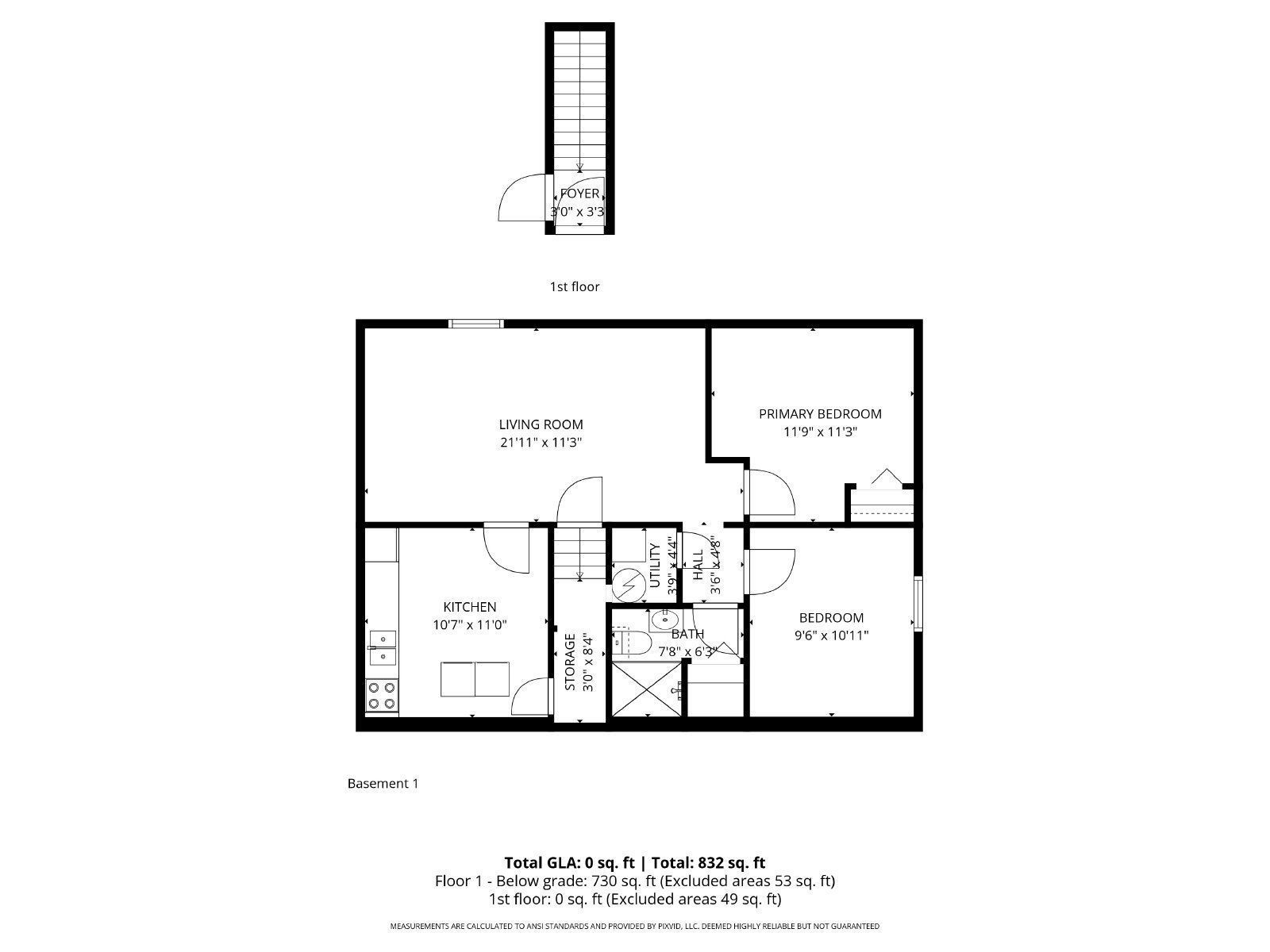 Charming Basement Apartment with Modern Finishes and Flat-Rate Utilities property image