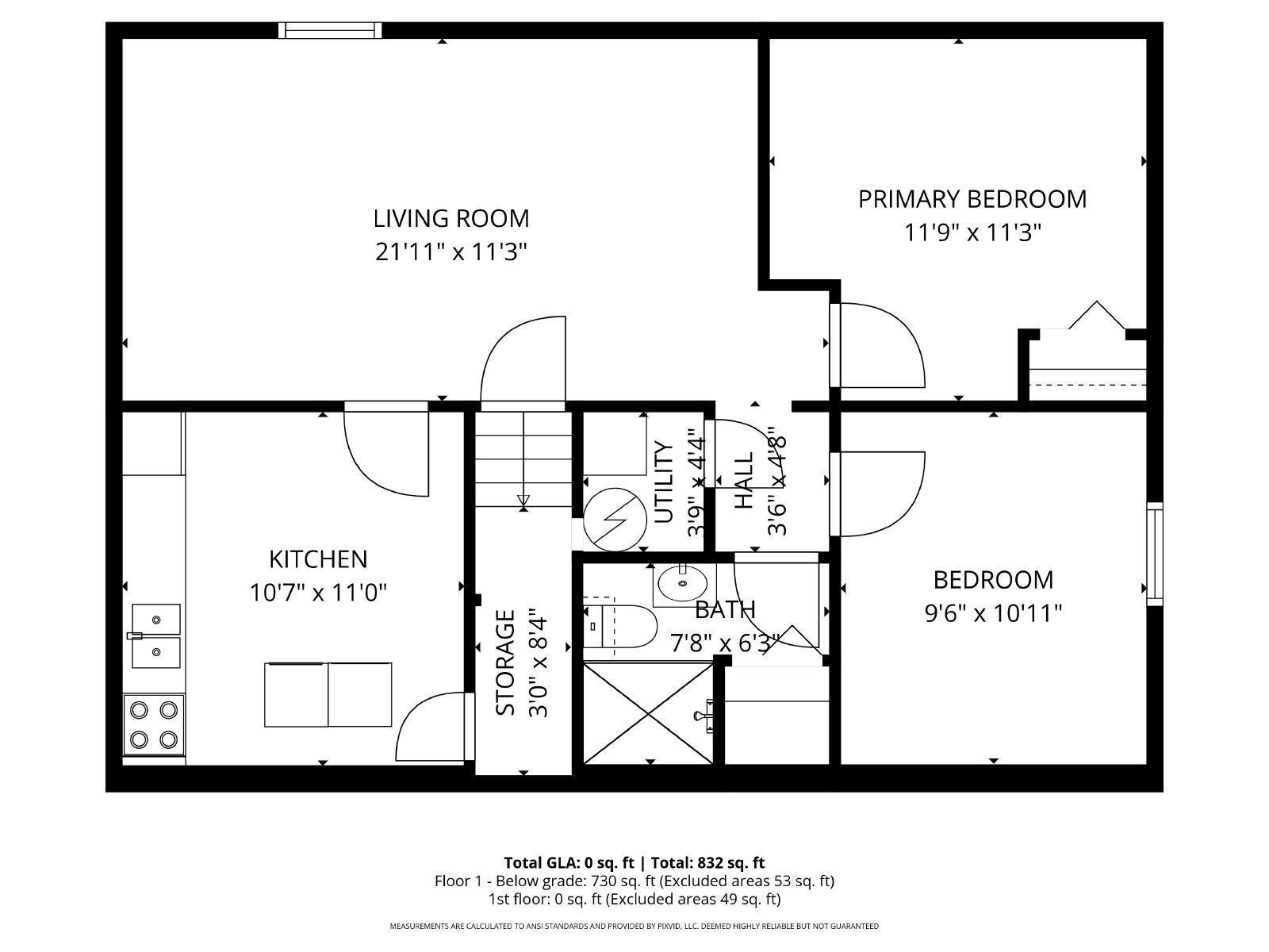 Charming Basement Apartment with Modern Finishes and Flat-Rate Utilities property image